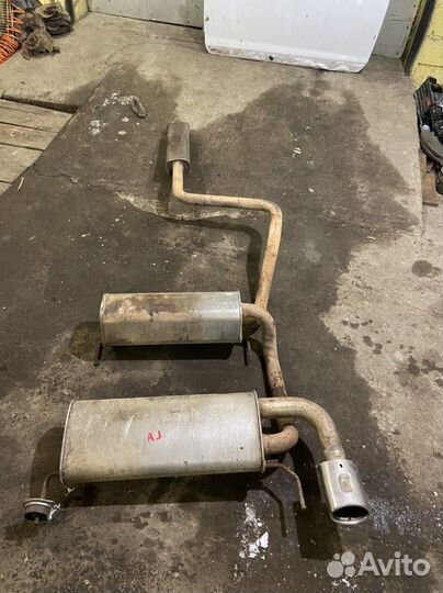 Выхлопная система Opel Astra J хэтчбек