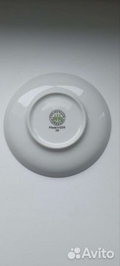 Кофейный сервиз ГДР Фрайбергер