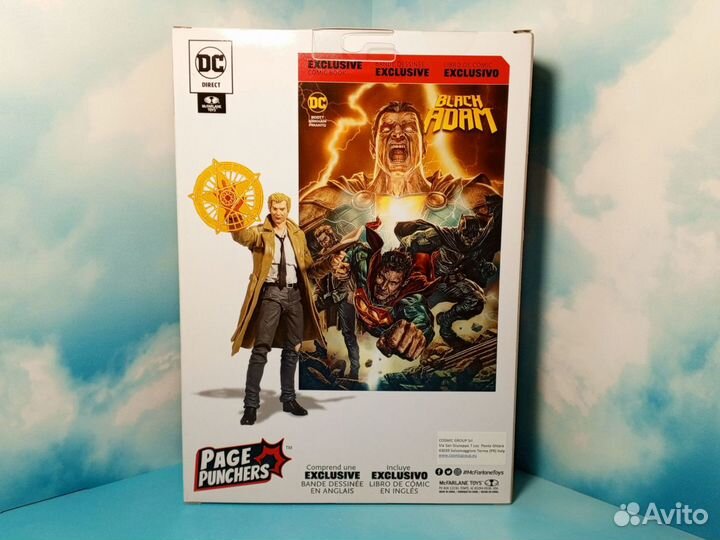 Фигурка John Constantine + Comic Book (McFarlane)