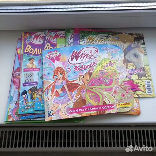 Журналы Winx Винкс разные