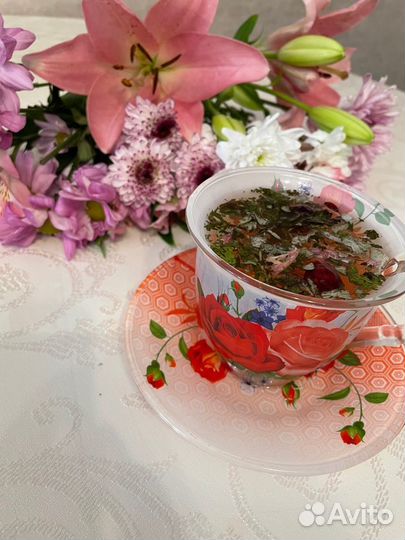 Травы с Кавказа мята чабрец чай
