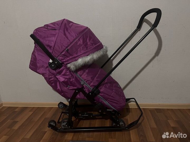 Коляска санки nika 7 5k