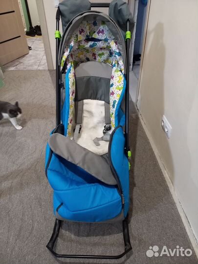 Санки коляска