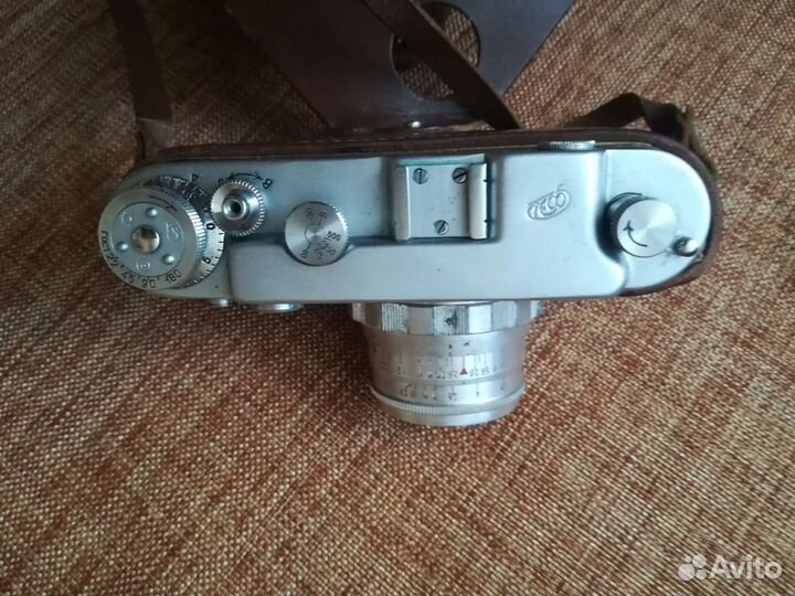 Пленочный фотоаппарат фэд 2, в рабочем состоянии