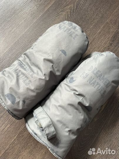 Муфта варежки на коляску leokid