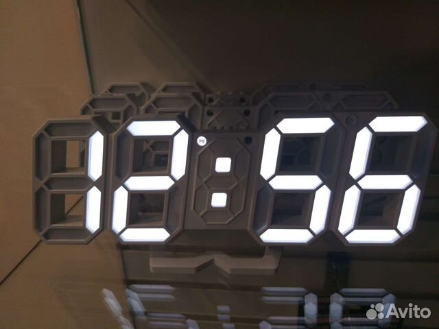 Часы электронные настольные настенные