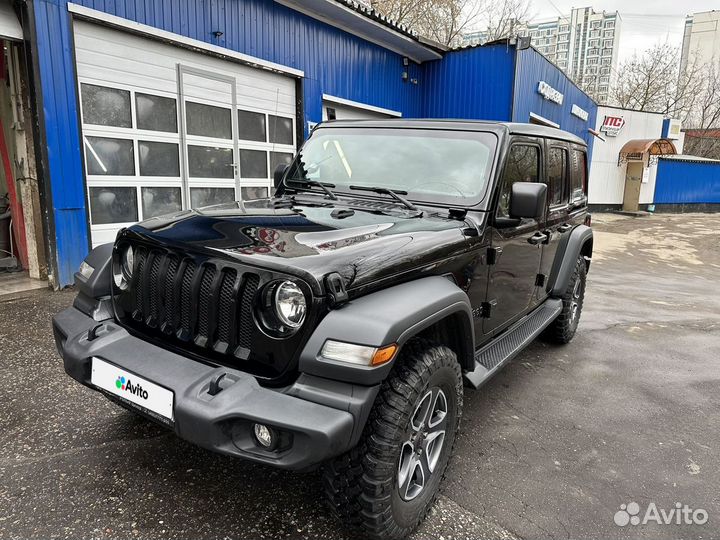 Jeep Wrangler 2.0 AT, 2019, 52 000 км