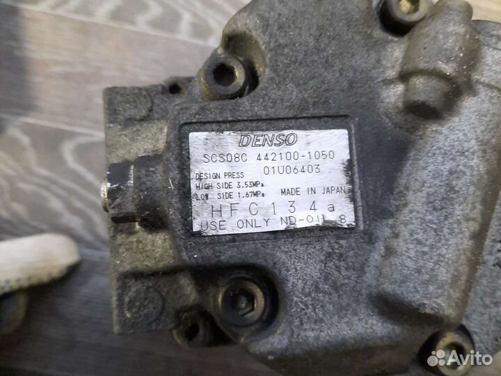 Компрессор кондиционера mitsubishi rvr 4g93 gdi