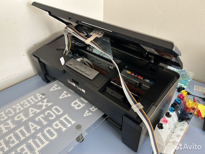 DTF-принтер на базе Epson R1900