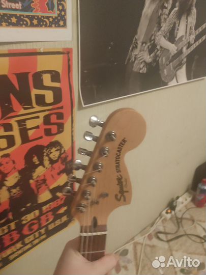 Гитара fender squier standard Stratocaster