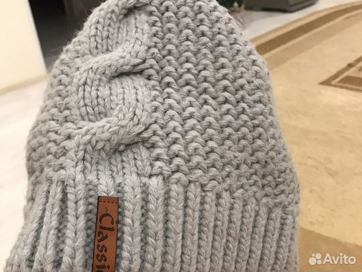 Шапка вязаная