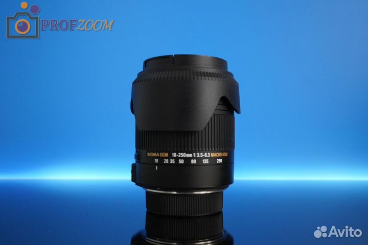 Sigma 18-250mm f3.5-6.3 DC OS HSM Macro F White Bo