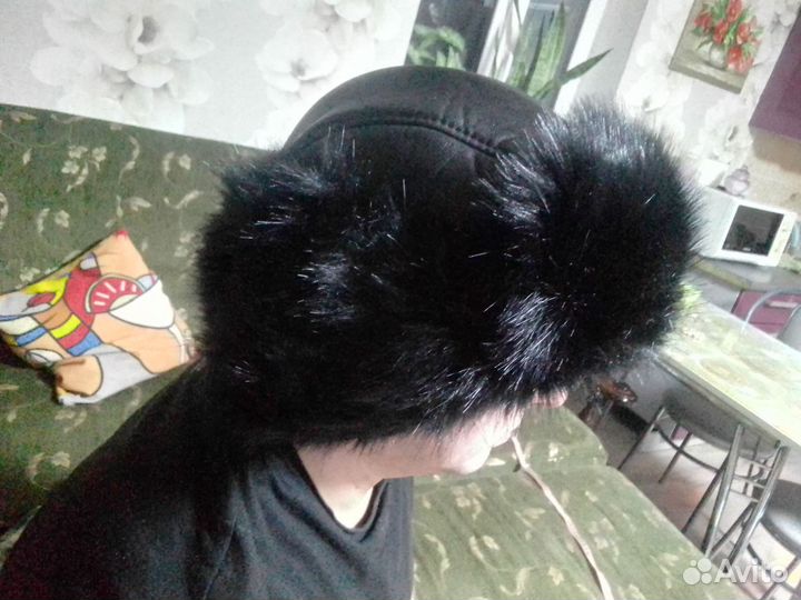 Шапка зимняя теплая 58 мужская