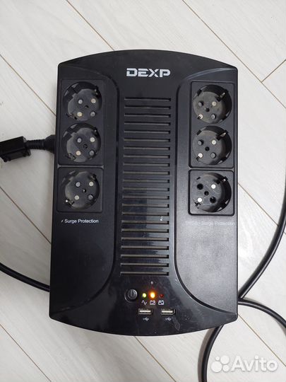 Бесперебойник ибп dexp home 850VA