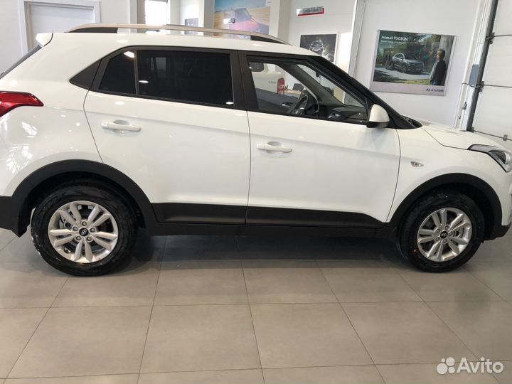 Рейлинги Hyundai Creta вдоль крыши