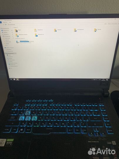 Ноутбук asus Rog strix g15