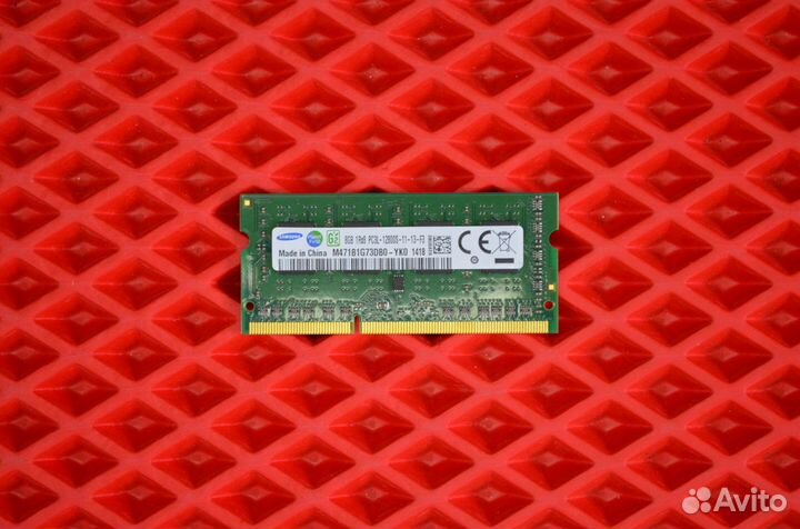 Оперативная память ddr3L для ноутбука 8gb