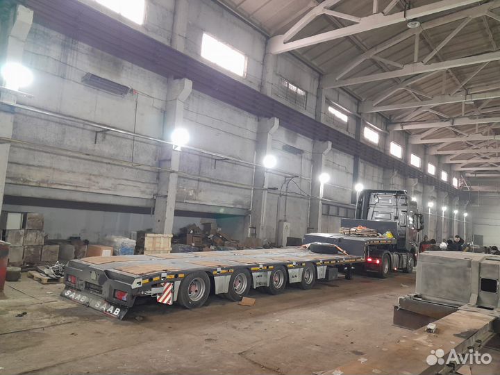 Полуприцеп трал (тяжеловоз) Saab 9891, 2024