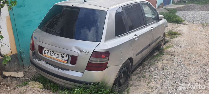 Fiat stilo 1.6 в разбор