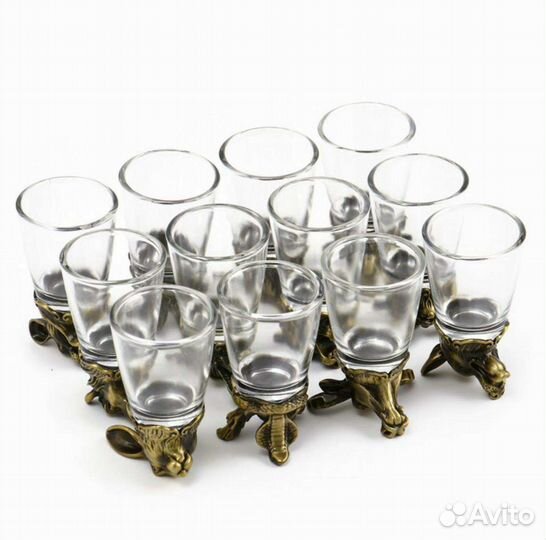 Подарочный набор стопок-перевертышей