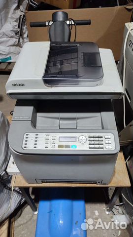 Мфу цветной лазерный принтер ricoh sp c222sf