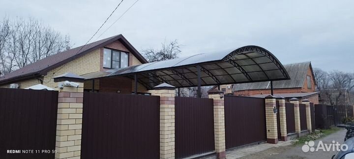 Кованый навес от производителя