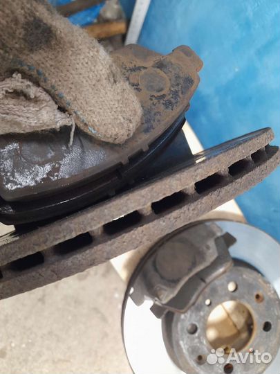 Передние тормозные диски honda