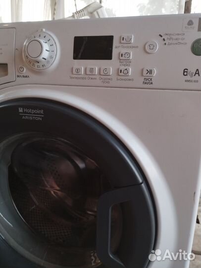 Стиральная машина hotpoint ariston wmsg 608
