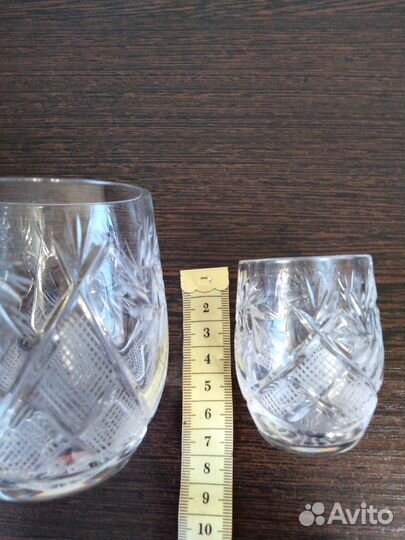 Хрусталь СССР стопки и стаканы