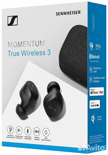 Наушники Sennheiser momentum true wireless 3