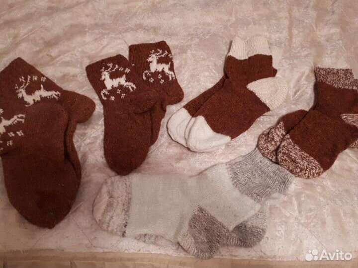 Носки шерстяные