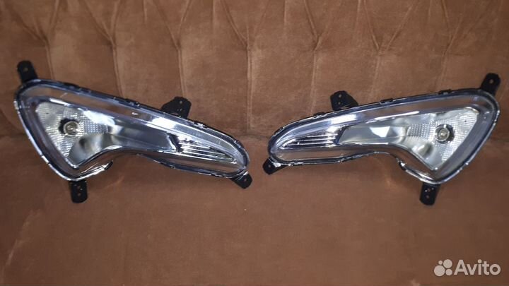 Фара противотуманная Хендай Солярис рестайлинг