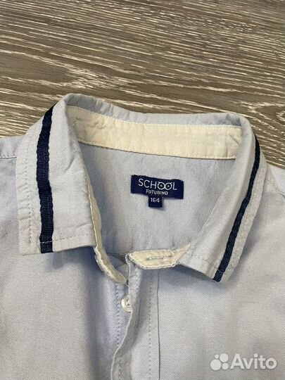 Рубашка школьная для мальчика 10-11 лет