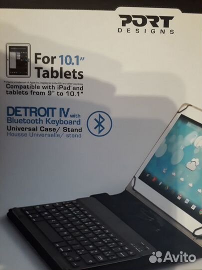 Чехол на планшет с клавиатурой