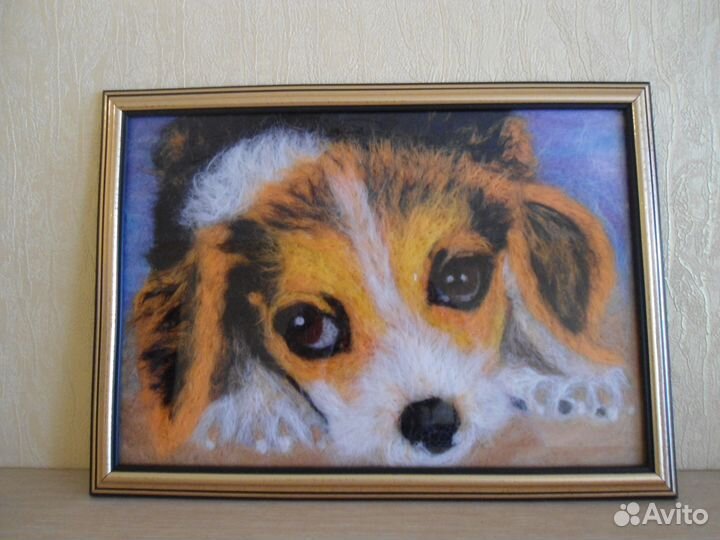 Картины (ручная работа - валяние)