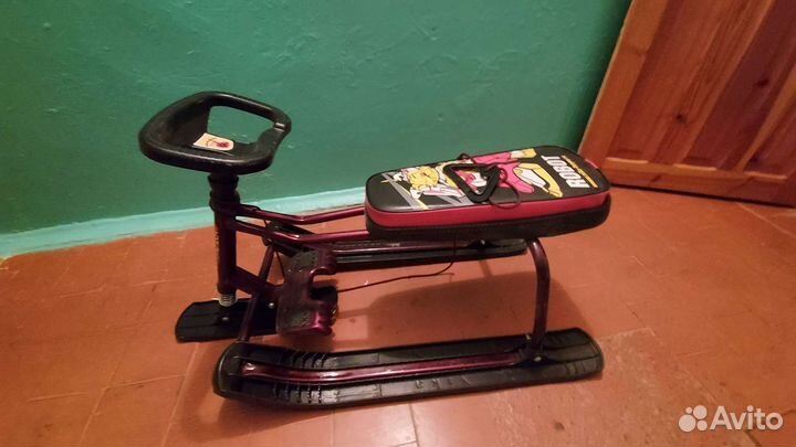 Детский снегокат бу