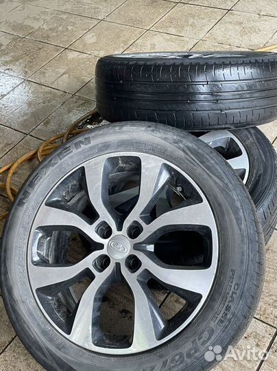 Колеса в сборе R17 летние бу