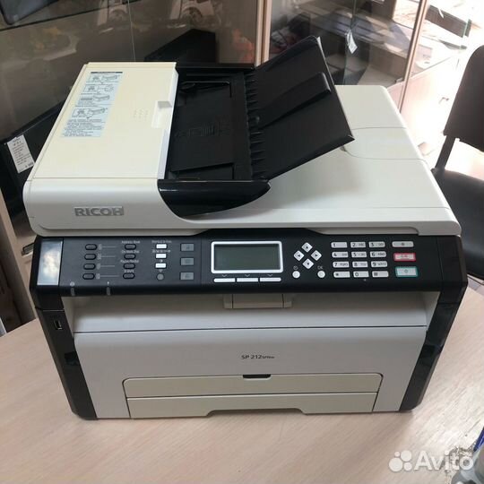 Мфу лазерное Ricoh SP 212SFNw