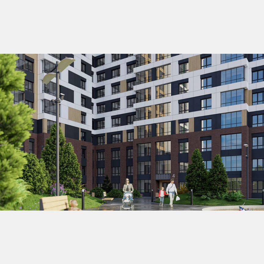 3-к. квартира, 88,4 м², 4/15 эт.