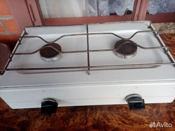 Плита газовая 2х комфорочная переносная