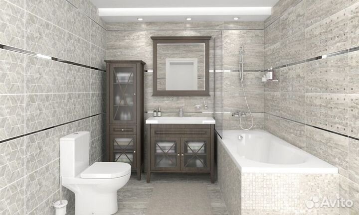 Laparet Echo Bomond Декор бежевый 30х60