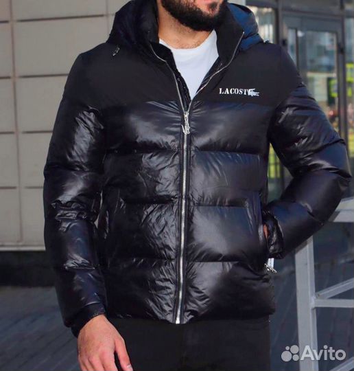 Пуховик Lacoste глянцевые