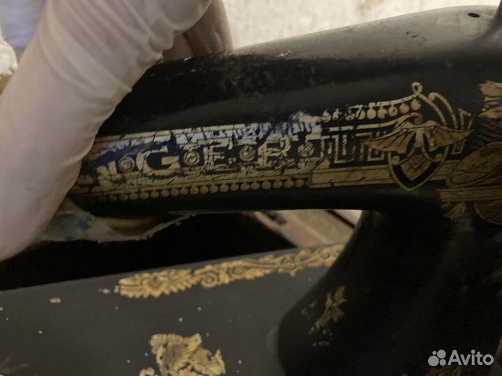 Швейная машина зингер ножная