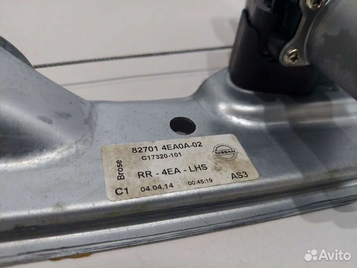 Стеклоподъемник электрический задний левый nissan