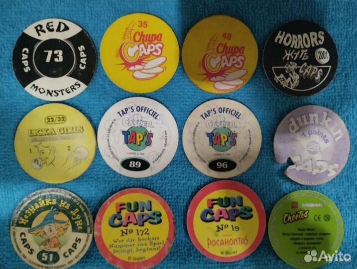 Фишки сотки кэпсы