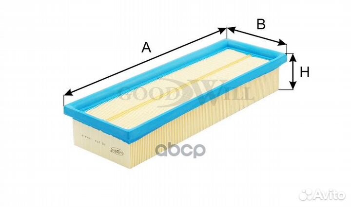 Фильтр воздушный AG374 Goodwill