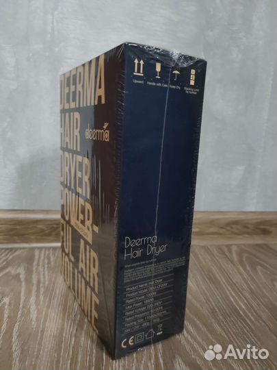 Фен Deerma Hair Dryer DEM-CF20W новый запечатанный
