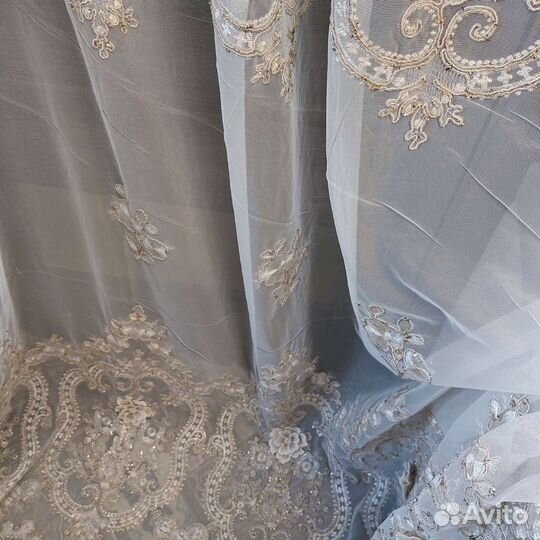 Тюль на отрез маркиза