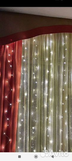 Гирлянда штора 3 на 2