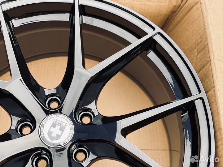 HRE P101 R18 черный глянец 5-114.3